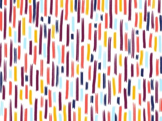 brush line splashes colorful striped hand drawn digital art background texture