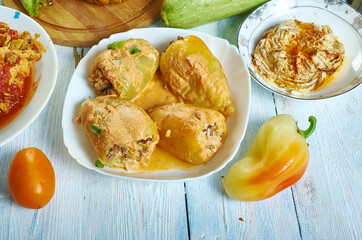 Israel  Stuffed Peppers