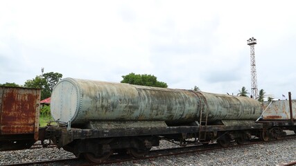 old steam train