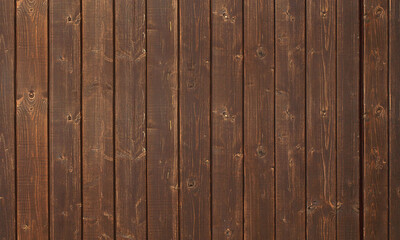 Brown natural vertical wood planks background texture