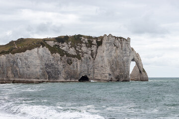 Falaises d'Etretat en Normandie