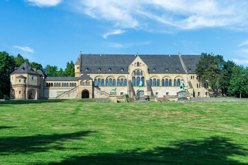 Fototapeta na wymiar Imperial Palace (Kaiserpfalz), Goslar, Harz, Lower Saxony, Germany, Unesco World Heritage Site
