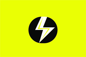 Electrical or lightning logo for the company