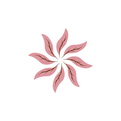 Beauty Florist botanical flower vector