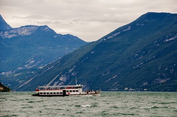 Fototapeta premium Gardasee-Limone-Italien