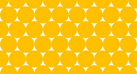 abstract background with yellow circles and white background