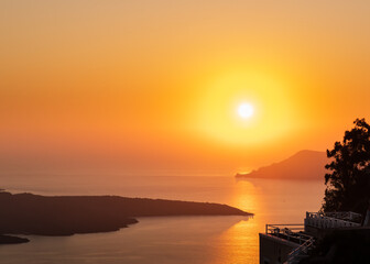 Fototapeta premium Sunset at Oia