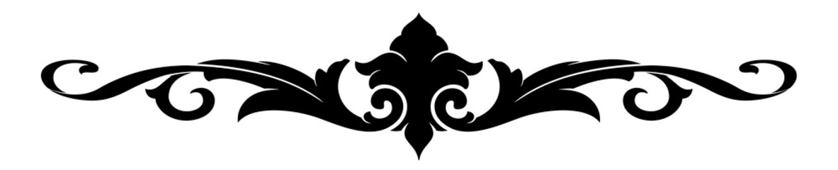 Organic Themed Scroll Design