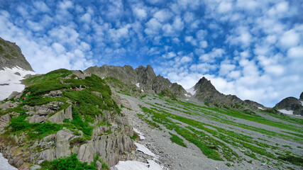 山, 風景, 空, 自然, 山, サマータイム, 岩, アルプス山脈, 雲, 青, 頂点,...