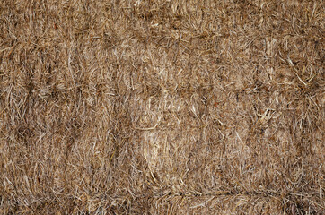 Dry hay background. Hay stacks