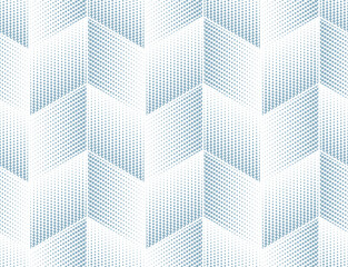 Abstract geometric pattern. A seamless vector background. White and blue ornament. Graphic modern pattern. Simple lattice graphic design