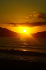 nascer do sol, por do sol