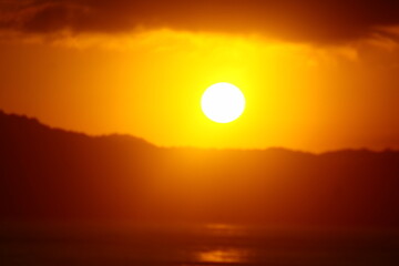 nascer do sol, por do sol