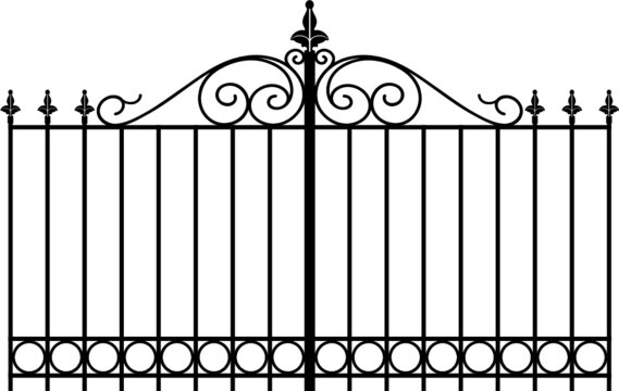 Wrought Iron Gate