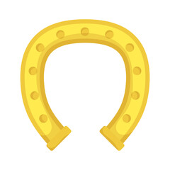 saint patrick horseshoe accessory luck icon