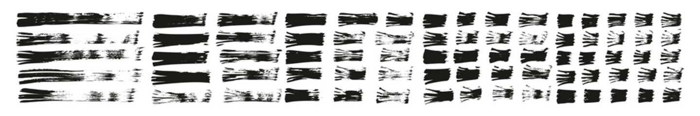 Flat Fan Brush Thin Straight Lines High Detail Abstract Vector Background Mega Set 