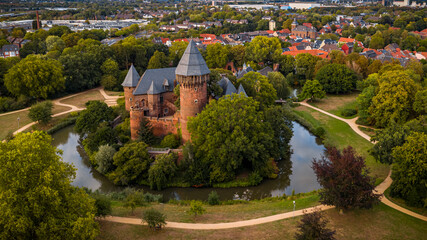 Fototapeta na wymiar Burg in Krefeld