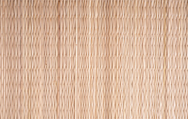 Old brown straw mat background