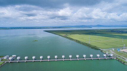 《秋田県》八郎潟の水門