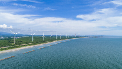 風力発電イメージ