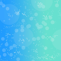 Abstract bokeh background with bubbles.