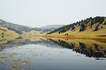 Colorado Mountain lake in Summertime