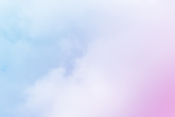 Sky with pastel colors and soft clouds