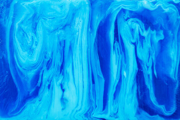 Fototapeta na wymiar Abstract blue and white background. Blue and white soap. 