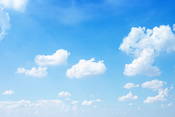 Obraz na płótnie Canvas Background of blue sky with cloud 