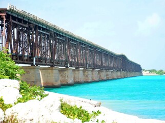 ANTIQUE BEACH BRIDGE