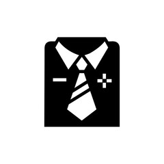 Professional. Icon for business, finance and marketing strategy - glyph series