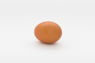 egg on white background