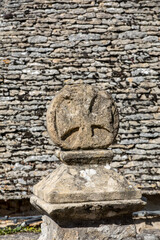 Cross of Languedoc or Occitan Cross in Benyac. France