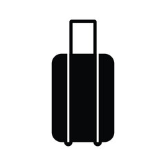 Suitcase Icon on white background. Vector Design Illustration