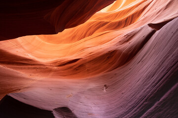 Visit the lower Antelope Canyon. Arizona, USA