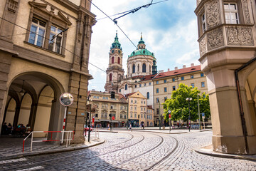 Pałac zamek kościół katedra stare miasto kamienice czechy praga © Dariusz