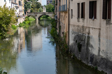 Fototapeta na wymiar Padova (Veneto), dettagli e viste della città