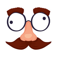 funny mask fools day accessory