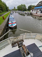 Naklejka premium Port of Seneffe - Wallonië