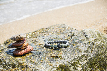 Natural stone wrist bracelets