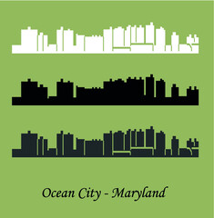 Fototapeta premium Ocean City, Maryland