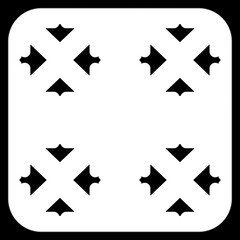 black and white arrows check mark, cross buttons, graphic design illustration wallpaper