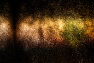 glitter vintage lights background.Abstract dark.glitter wonderful lights background.