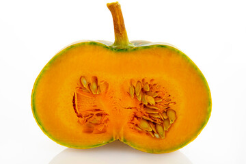 Fresh pumpkin in white background