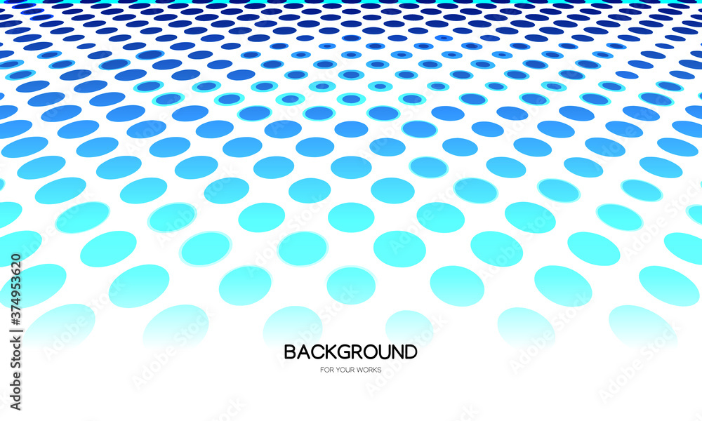 Poster blue abstract background. futuristic concept. for use in all types of design work. vector illustrati
