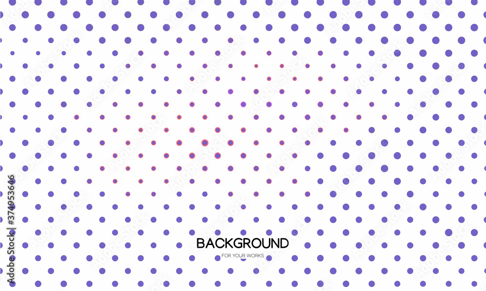 Poster abstract background with dots pattern. for use in all types of design work. vector illustration.