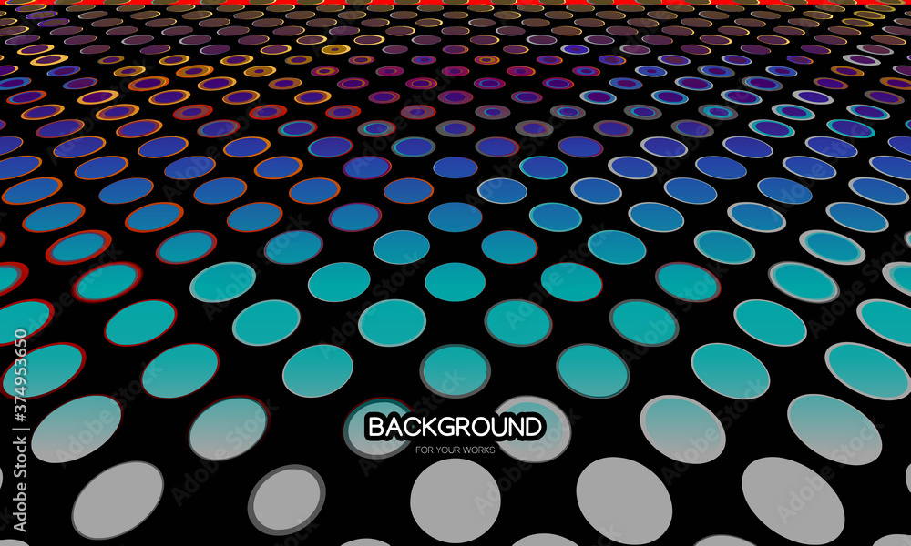 Poster blue abstract background. futuristic concept. for use in all types of design work. vector illustrati