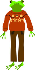 sweater frog 