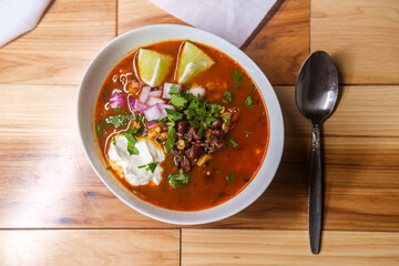 South American Aztec Soup