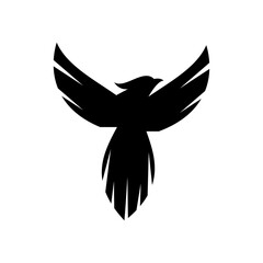 Fototapeta premium Eagle Icon Illustration Vector art eagle logo design.